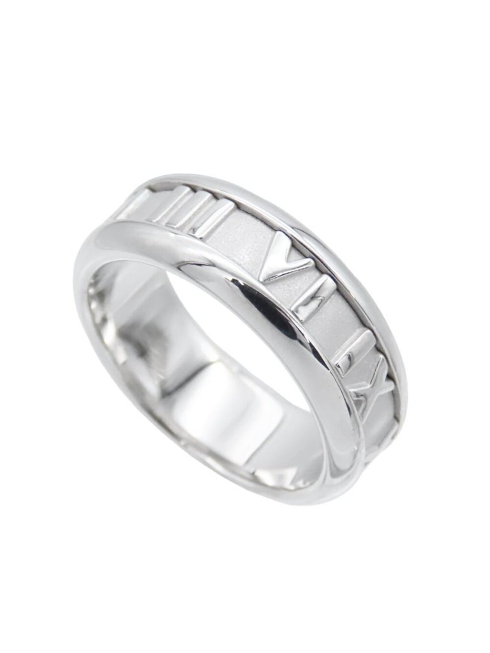 Tiffany & Co Atlas Ring White Gold 18K